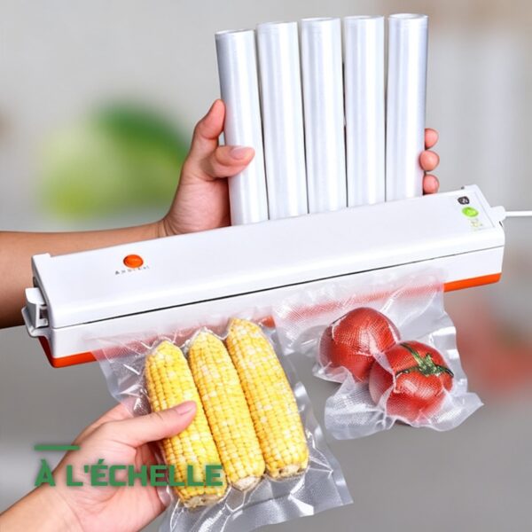 Rouleau de Sacs Sous Vide Gaufrés pour Conservation Alimentaire