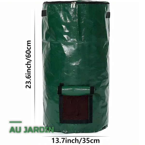 Sac de Compostage Aéré de Jardin