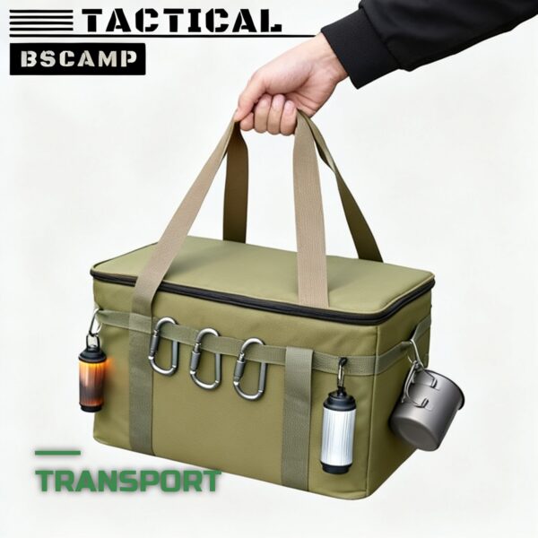 Sac Isotherme Pliable de Camping Grande Capacité Imperméable