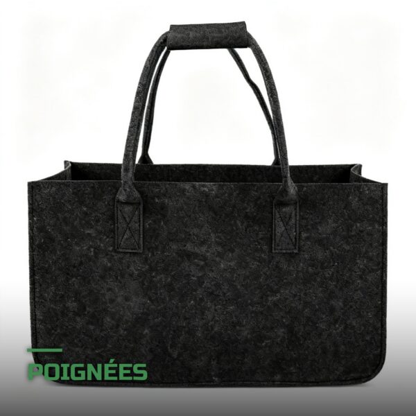 Sac Porte-Bûches en Feutre pour Cheminée & Transport du Bois