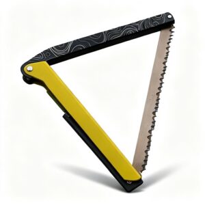 Scie Pliante à Bois Portable en Aluminium de Camping