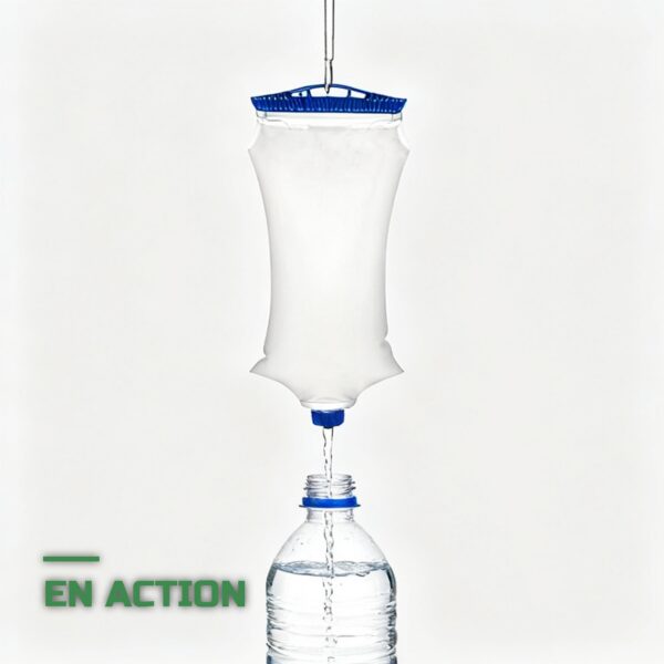 Système de Filtration d'Eau par Gravité Pliable de Camping
