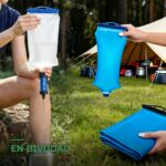 Système de Filtration d'Eau par Gravité Pliable de Camping