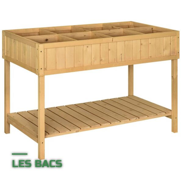 Table de Culture avec Bac sur Pieds