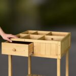 Table de Culture avec Bac sur Pieds