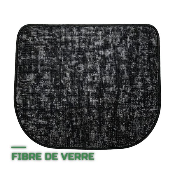Tapis de Protection de Sol Ignifuge pour Poêle à Bois