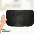 Tapis de Protection de Sol Ignifuge pour Poêle à Bois