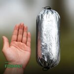 Tente d'Urgence Tubulaire Imperméable 2 Personnes de Survie
