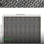 Toile d'Ombrage 70-80% pour Jardin Serre et Terrasse