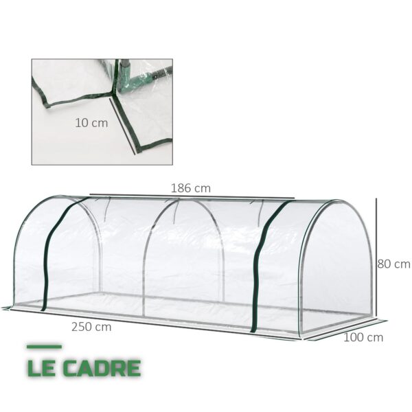 Tunnel de Forçage de Jardin