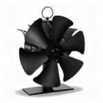 Ventilateur de Poêle à Bois 6 Pales Thermoélectrique Silencieux