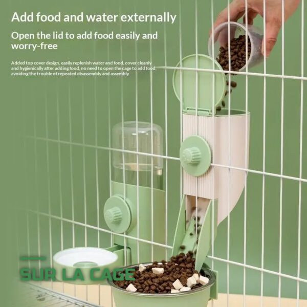 Abreuvoir Automatique Suspendu pour Lapins et Petits Animaux