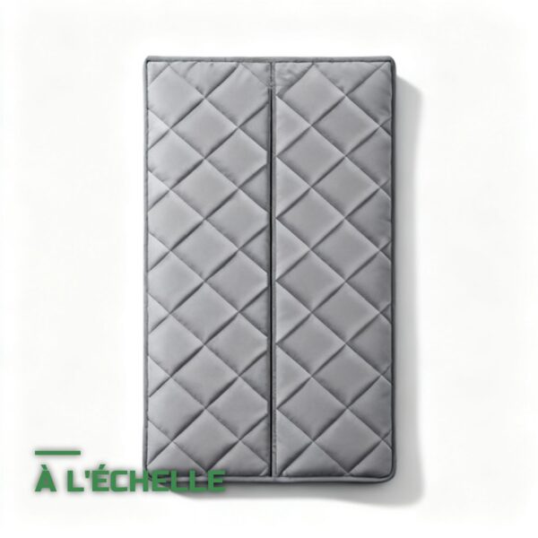 Boudin de Porte Double Anti-Courant d'Air Lesté