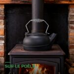 Bouilloire Humidificateur à Vapeur pour Poêle à Bois