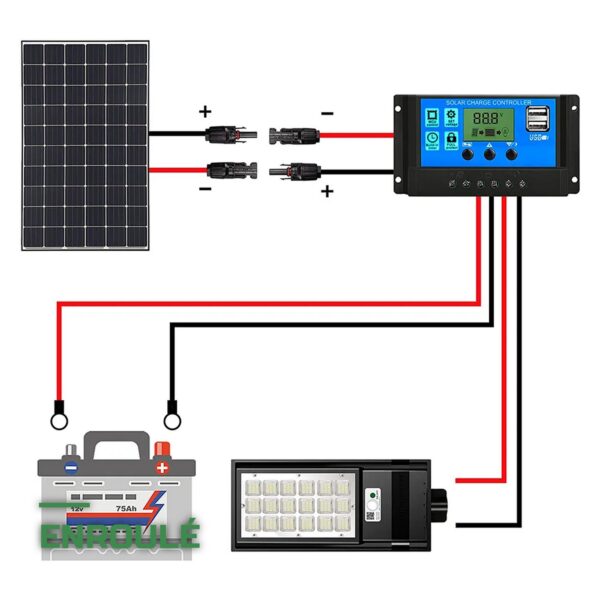 Câble d'Extension Solaire MC4 pour Panneau