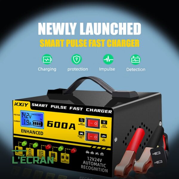 Chargeur de Batterie 12V Intelligent Automatique