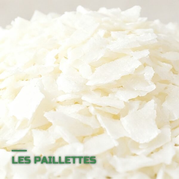 Cire de Soja Naturelle en Paillettes pour Bougies