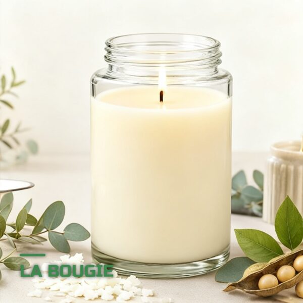 Cire de Soja Naturelle en Paillettes pour Bougies