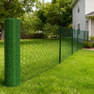 Clôture Grillagée Hexagonale pour Poulailler et Jardin
