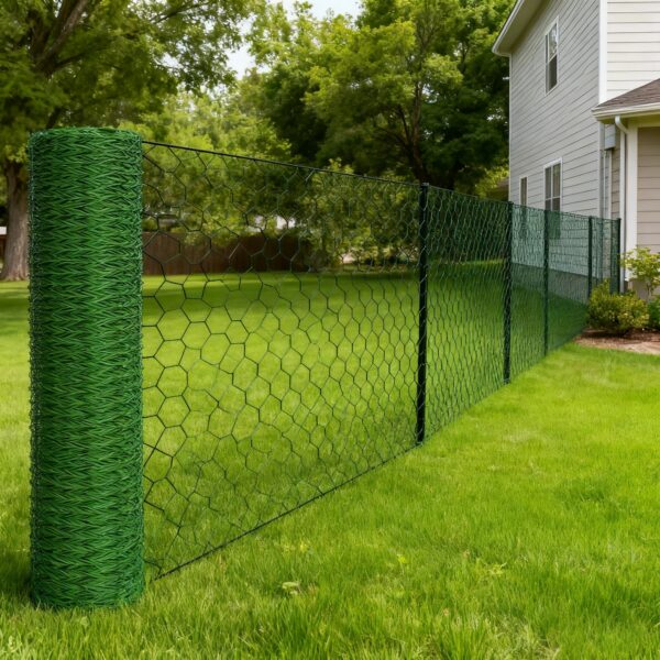 Clôture Grillagée Hexagonale pour Poulailler et Jardin