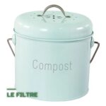 Composteur de Cuisine avec Filtre à Charbon