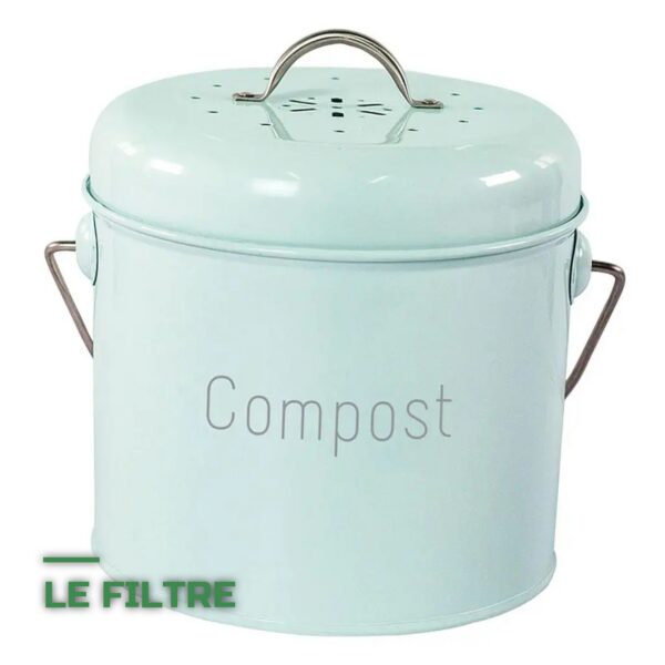 Composteur de Cuisine avec Filtre à Charbon