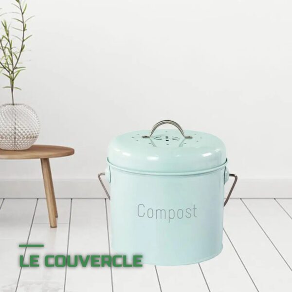 Composteur de Cuisine avec Filtre à Charbon