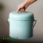 Composteur de Cuisine avec Filtre à Charbon