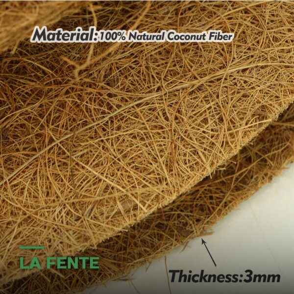 Disques de Paillage en Coco pour Pieds de Plantes