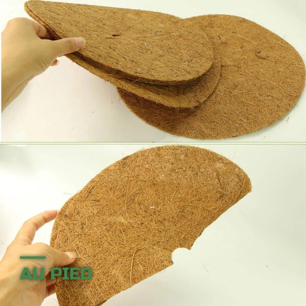 Disques de Paillage en Coco pour Pieds de Plantes