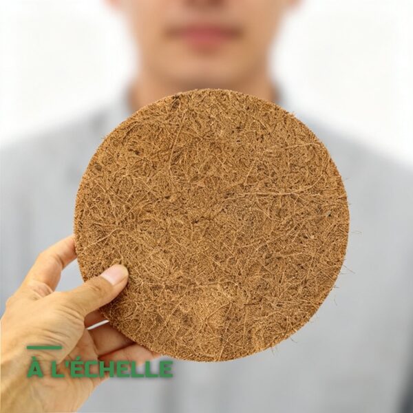 Disques de Paillage en Coco pour Pieds de Plantes