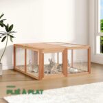 Enclos Parc Pliable pour Lapins et Petits Animaux