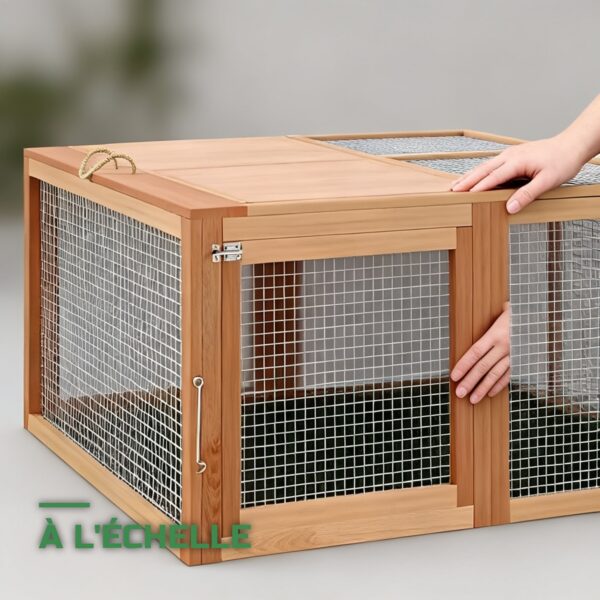 Enclos Parc Pliable pour Lapins et Petits Animaux