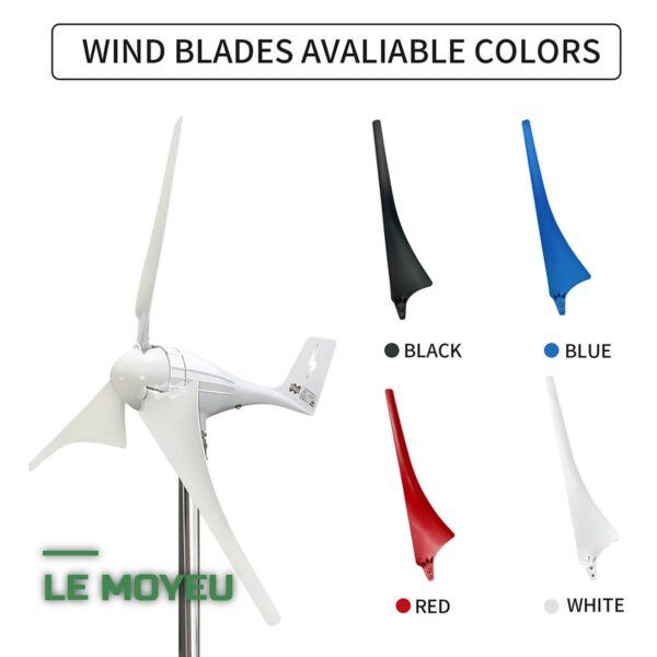Éolienne 12V pour Recharge de Batterie