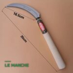 Faucille Serpe Dentelée à Manche en Bois