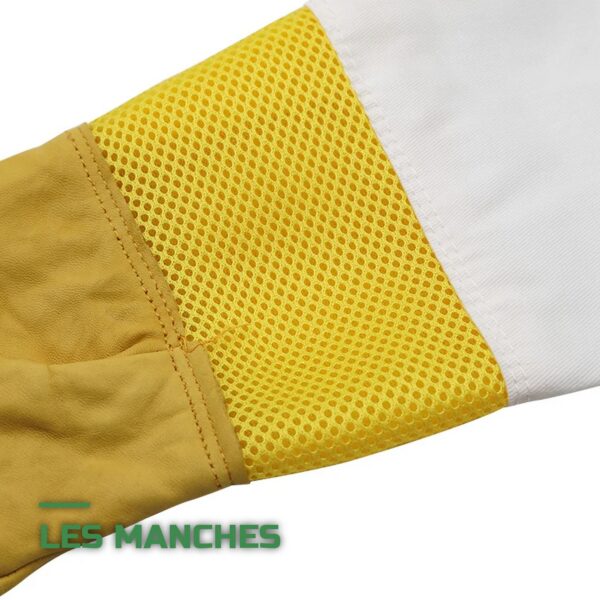 Gants d'Apiculture en Cuir Anti-Piqûres