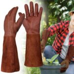 Gants de Jardinage Anti-Épines pour Rosiers