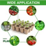 Godets de Semis Biodégradables en Pulpe