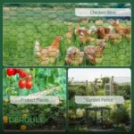 Grillage à Poules Hexagonal Galvanisé en Rouleau