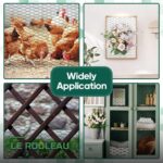 Grillage à Poules Hexagonal Galvanisé en Rouleau