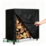 Housse de Protection Imperméable pour Tas de Bois