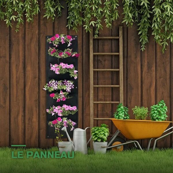 Jardinière Verticale Murale en Feutre