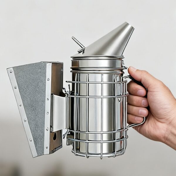 Kit d'Outils d'Apiculture avec Enfumoir en Inox