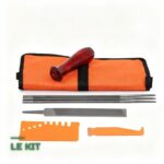 Kit de Lime d'Affûtage pour Chaîne de Tronçonneuse
