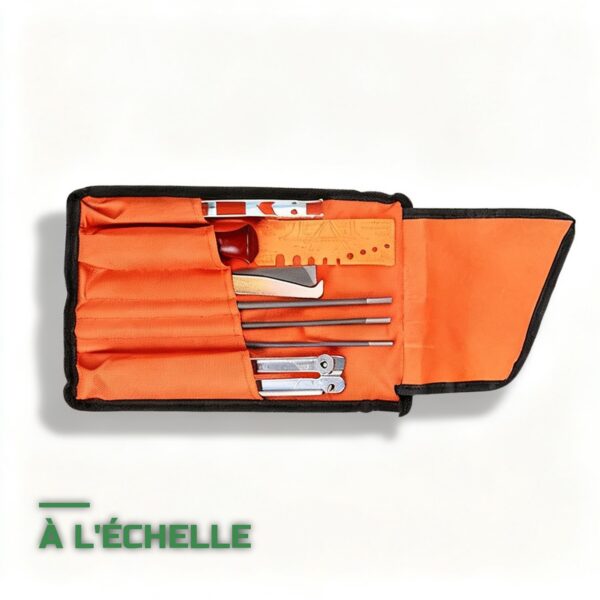 Kit de Lime d'Affûtage pour Chaîne de Tronçonneuse