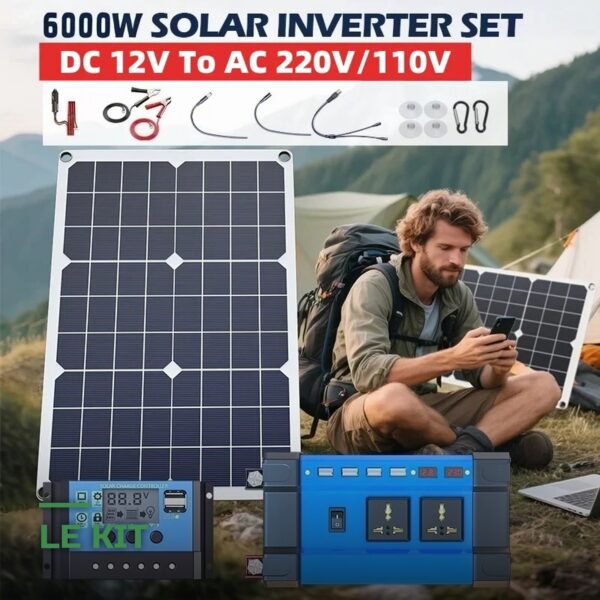 Kit Solaire 12V Complet pour Cabane