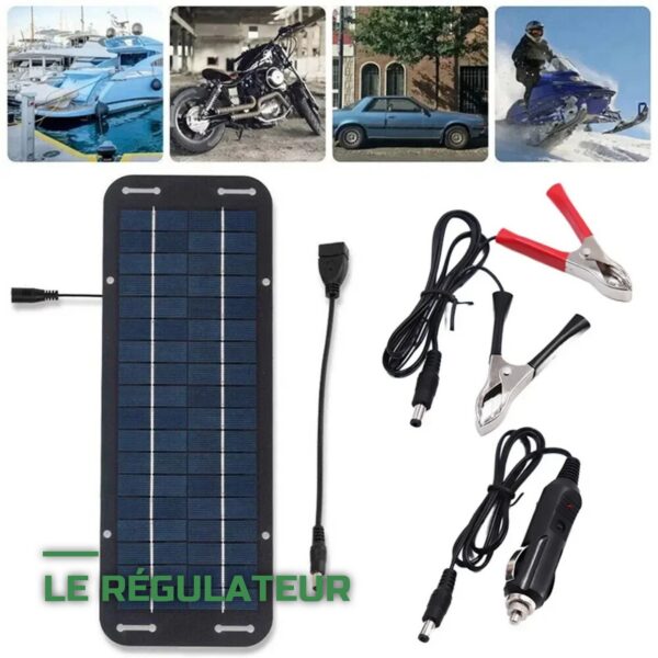 Kit Solaire 12V Portable pour Camping-Car