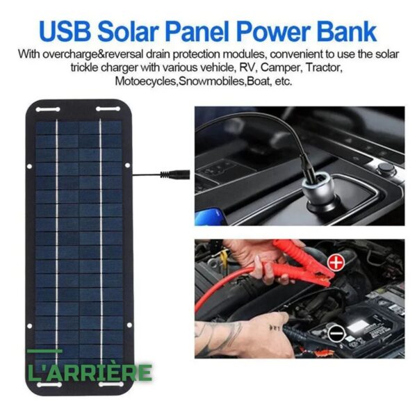 Kit Solaire 12V Portable pour Camping-Car