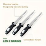 Lime Diamant d'Affûtage pour Outils de Jardin