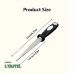 Lime Diamant d'Affûtage pour Outils de Jardin